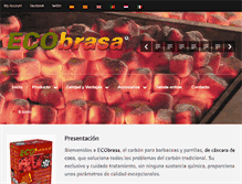 Tablet Screenshot of ecobrasa.com
